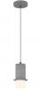 KOLISA 1 LIGHT TRAVERTINE GREY PENDANT